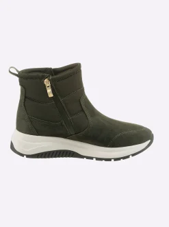 Stiefeletten|Stiefel|Caprice Stiefelette khaki