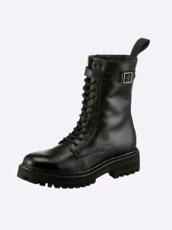 Stiefeletten|Stiefel|heine Stiefelette schwarz