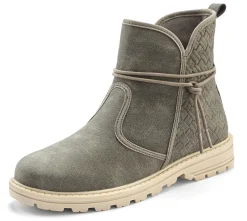 Stiefeletten|Stiefel|Vivance Stiefelette grau