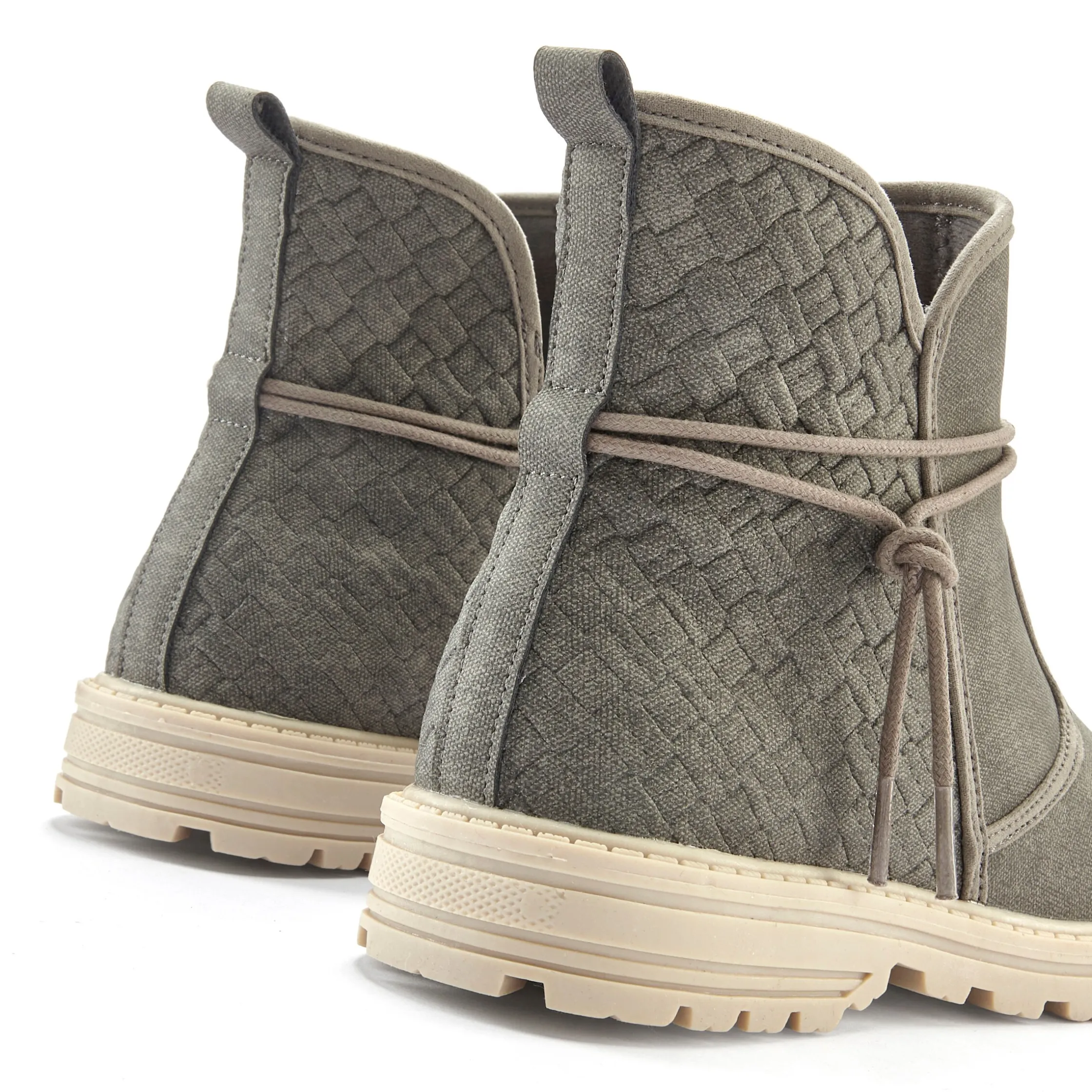 Stiefeletten|Stiefel|Vivance Stiefelette grau