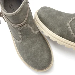 Stiefeletten|Stiefel|Vivance Stiefelette grau