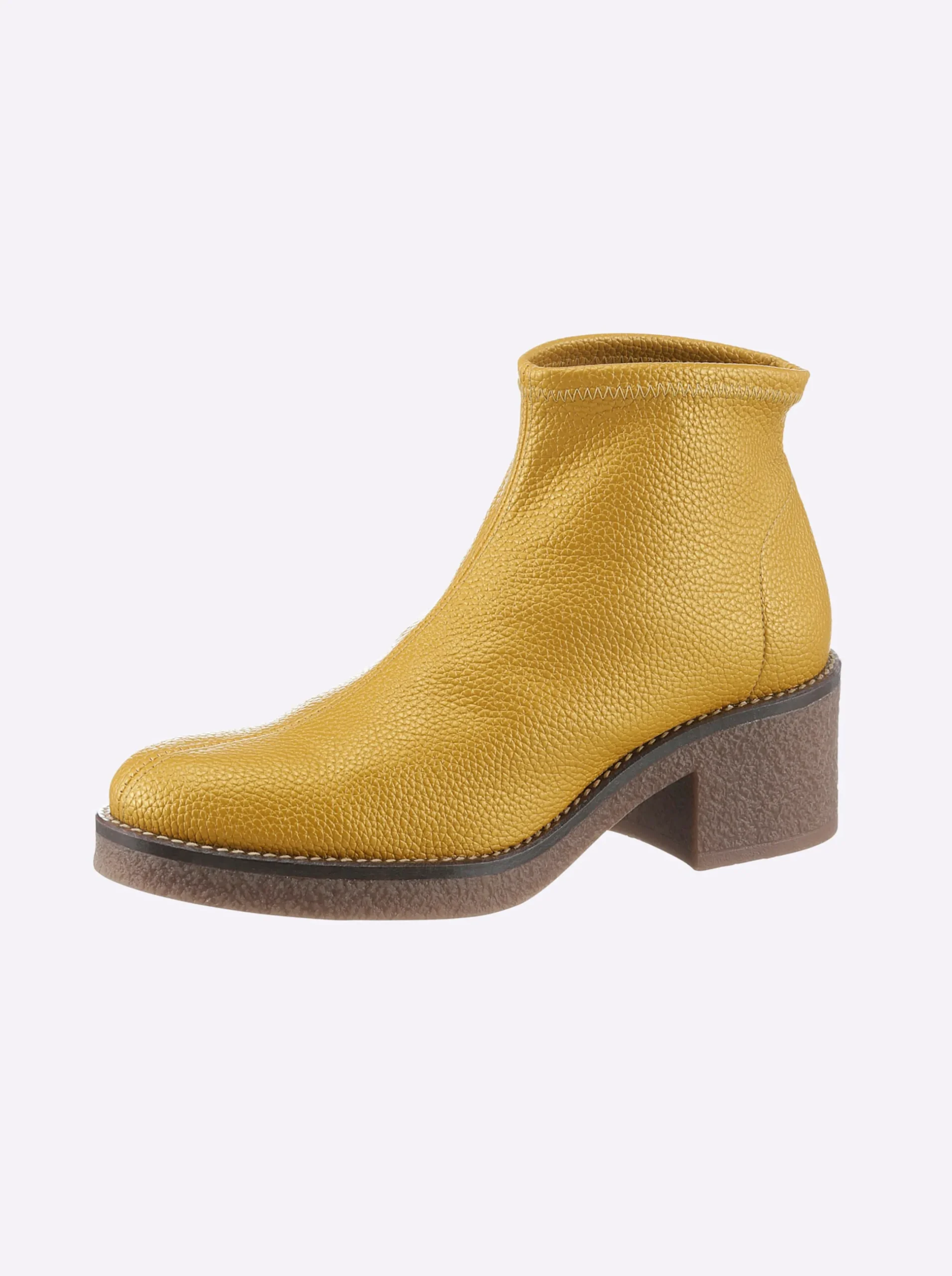 Stiefeletten|Stiefel|heine Stiefelette gelb