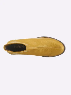 Stiefeletten|Stiefel|heine Stiefelette gelb