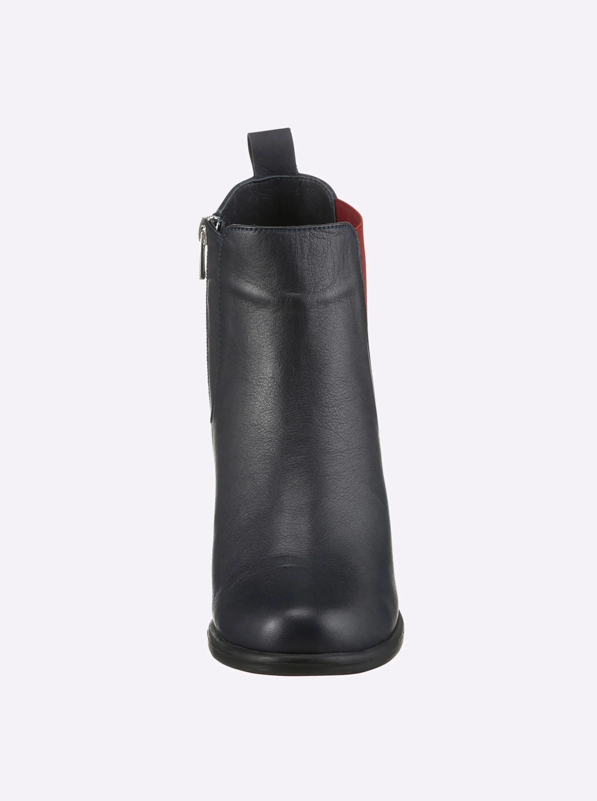 Stiefeletten|Stiefel|heine Stiefelette marine-bordeaux