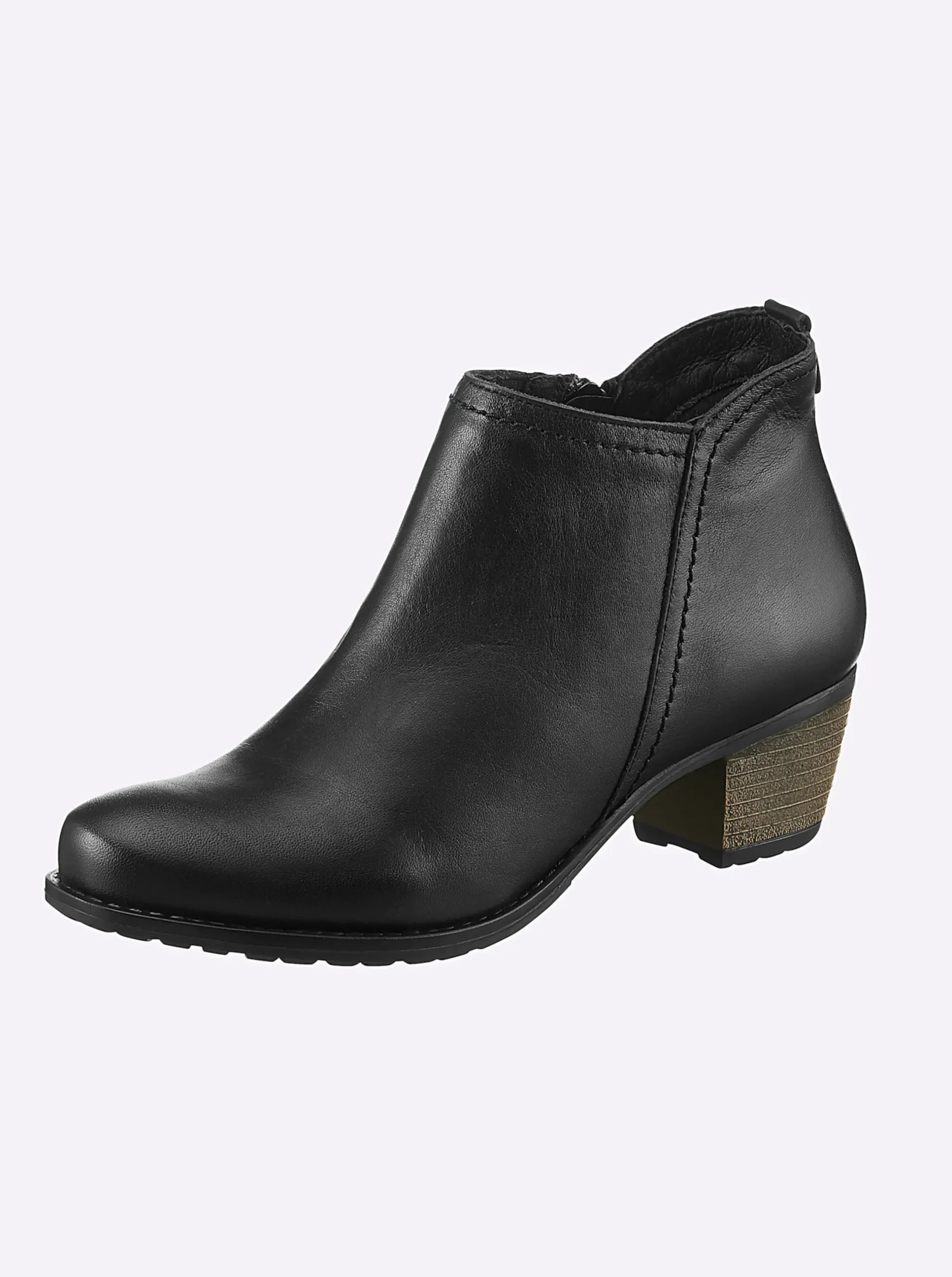 Stiefeletten|Stiefel|heine Stiefelette schwarz