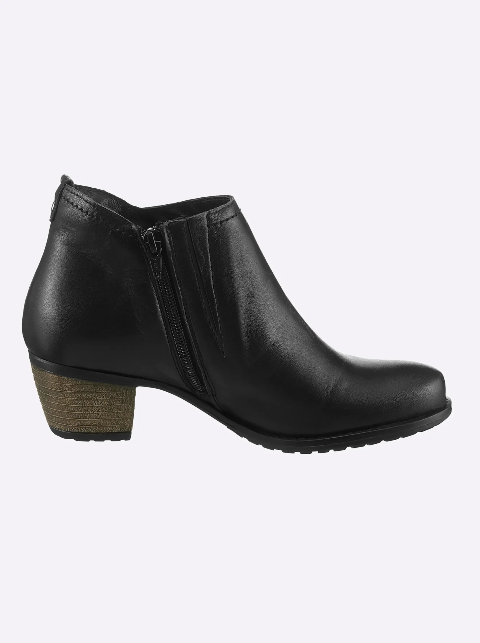 Stiefeletten|Stiefel|heine Stiefelette schwarz