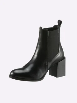 Stiefeletten|Stiefel|heine Stiefelette schwarz