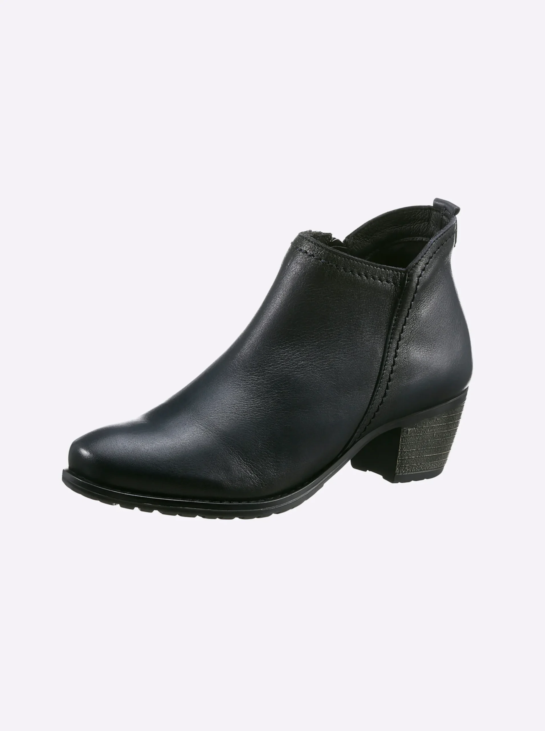 Stiefeletten|Stiefel|heine Stiefelette marine