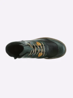 Stiefeletten|Stiefel|Rieker Stiefelette in Used-Optik jade