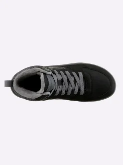 Stiefeletten|Stiefel|KangaROOS Stiefelette mit Barfußgefühl schwarz