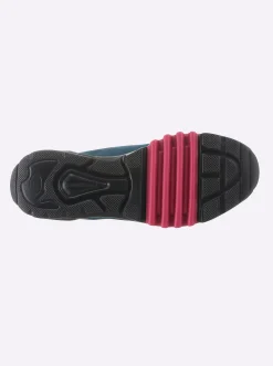 Stiefeletten|Stiefel|Waldläufer Stiefelette mit profilierter Laufsohle petrol