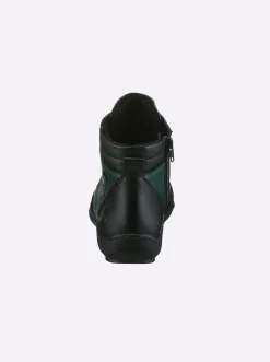 Stiefeletten|Stiefel|Remonte Stiefelette mit Reißverschluss dunkelgrün