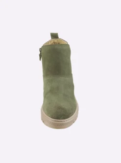 Stiefeletten|Stiefel|airsoft modern+ Stiefelette mit seitlichem Reißverschluss oliv
