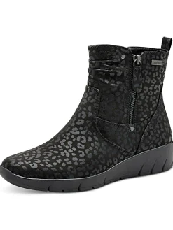 Stiefeletten|Stiefel|Jana Stiefelette mit Tex-Ausrüstung schwarz