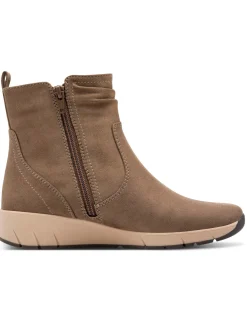 Stiefeletten|Stiefel|Jana Stiefelette mit Tex-Ausrüstung taupe