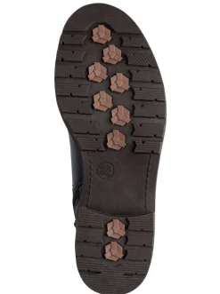 Stiefeletten|Stiefel|Jana Stiefelette mit Zierriegel nachtblau