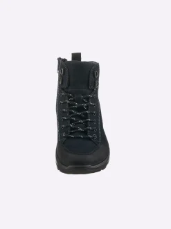 Stiefeletten|Stiefel|Jomos Stiefelette wasserabweisend und weich gepolstert dunkelblau