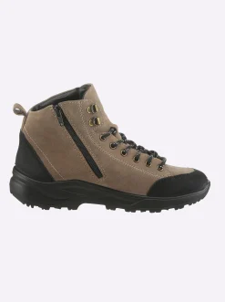 Stiefeletten|Stiefel|Jomos Stiefelette wasserabweisend und weich gepolstert beige