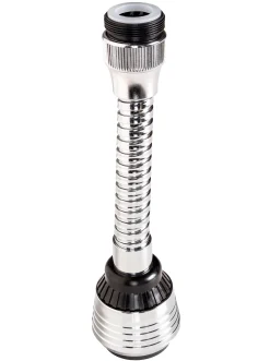 Bad-accessoires|heine home Strahlregler silberfarben-schwarz