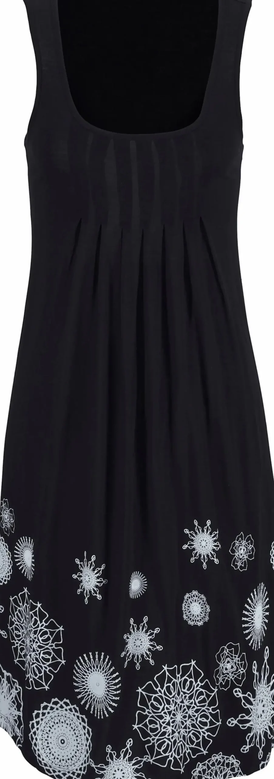 Strandkleider|Kleider|Beachtime Strandkleid schwarz-weiß