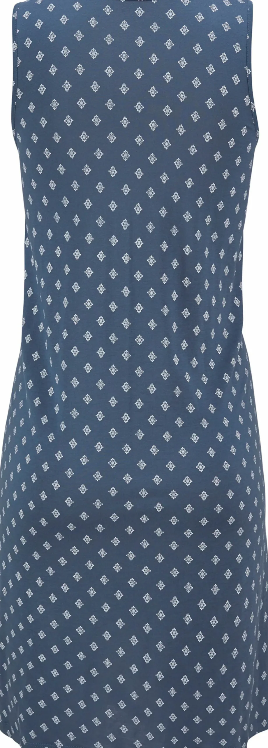 Strandkleider|Beachtime Strandkleid blau-bedruckt