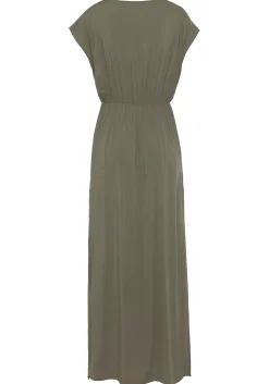 Strandkleider|Kleider|LASCANA Strandkleid khaki