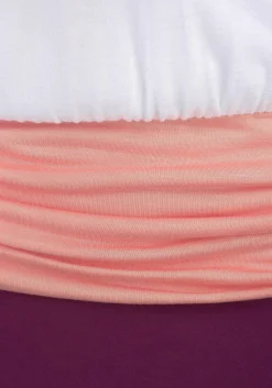 Strandkleider|Kleider|Beachtime Strandkleid bordeaux-apricot