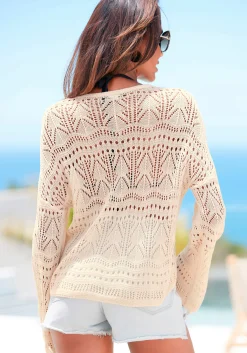 Strandmode|Pullover|s.Oliver Strandpullover sand
