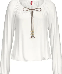 Shirts|s.Oliver Strandshirt creme