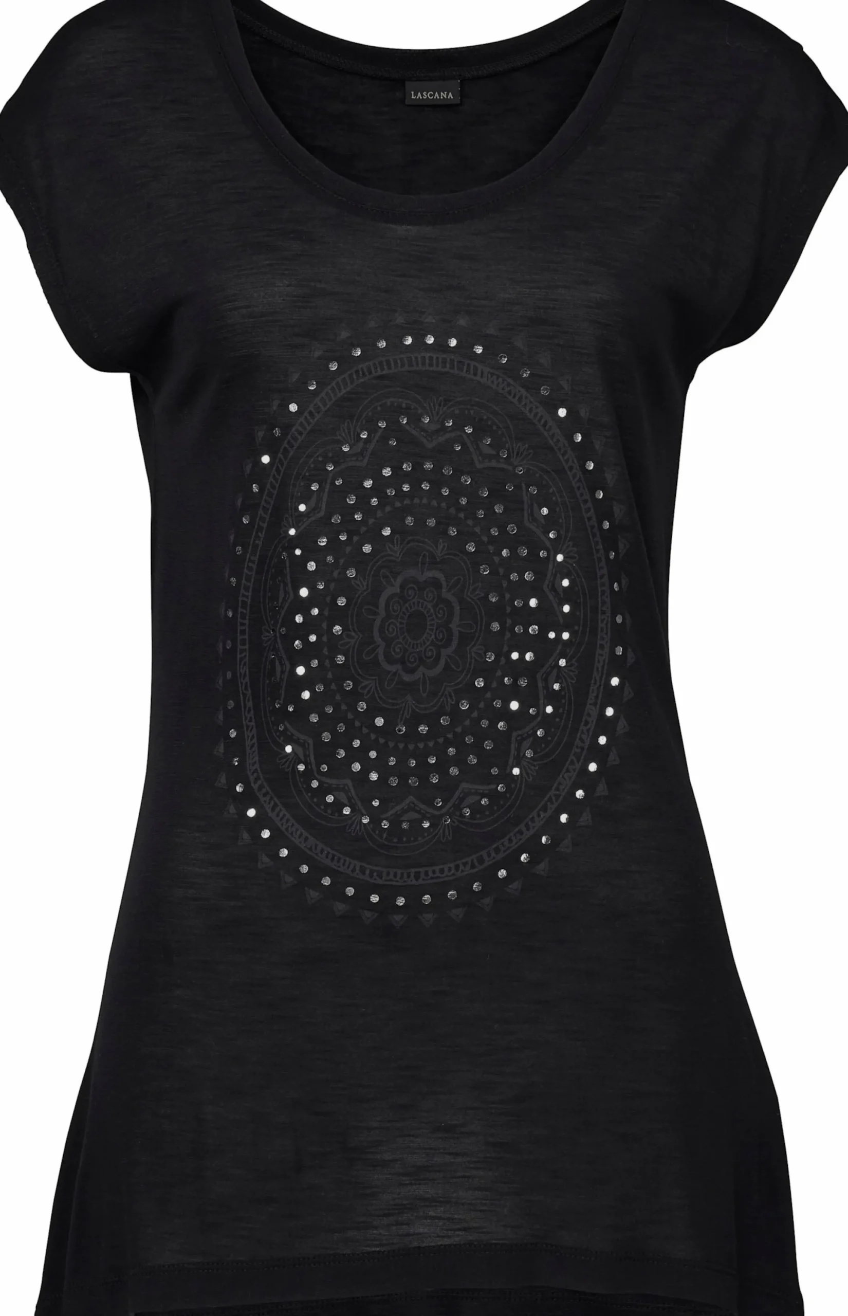 Shirts|LASCANA Strandshirt schwarz