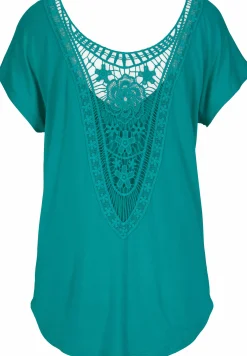 Strandmode|Shirts|LASCANA Strandshirt türkis