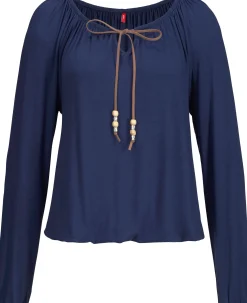 Strandmode|s.Oliver Strandshirt dunkelblau