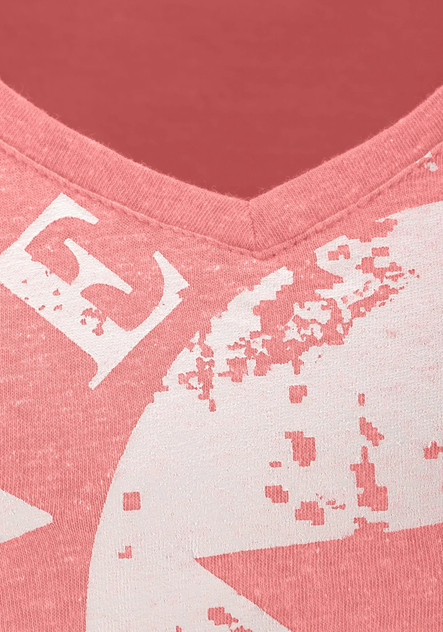 Shirts|Venice Beach Strandshirt neonkoralle-meliert
