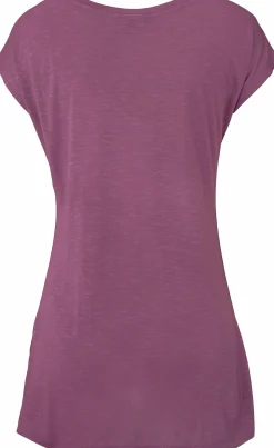 Strandmode|Shirts|LASCANA Strandshirt brombeere