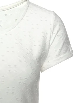 Strandmode|Shirts|LASCANA Strandshirt weiß