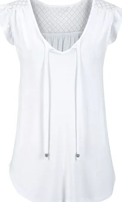 Strandmode|Buffalo Strandshirt weiß