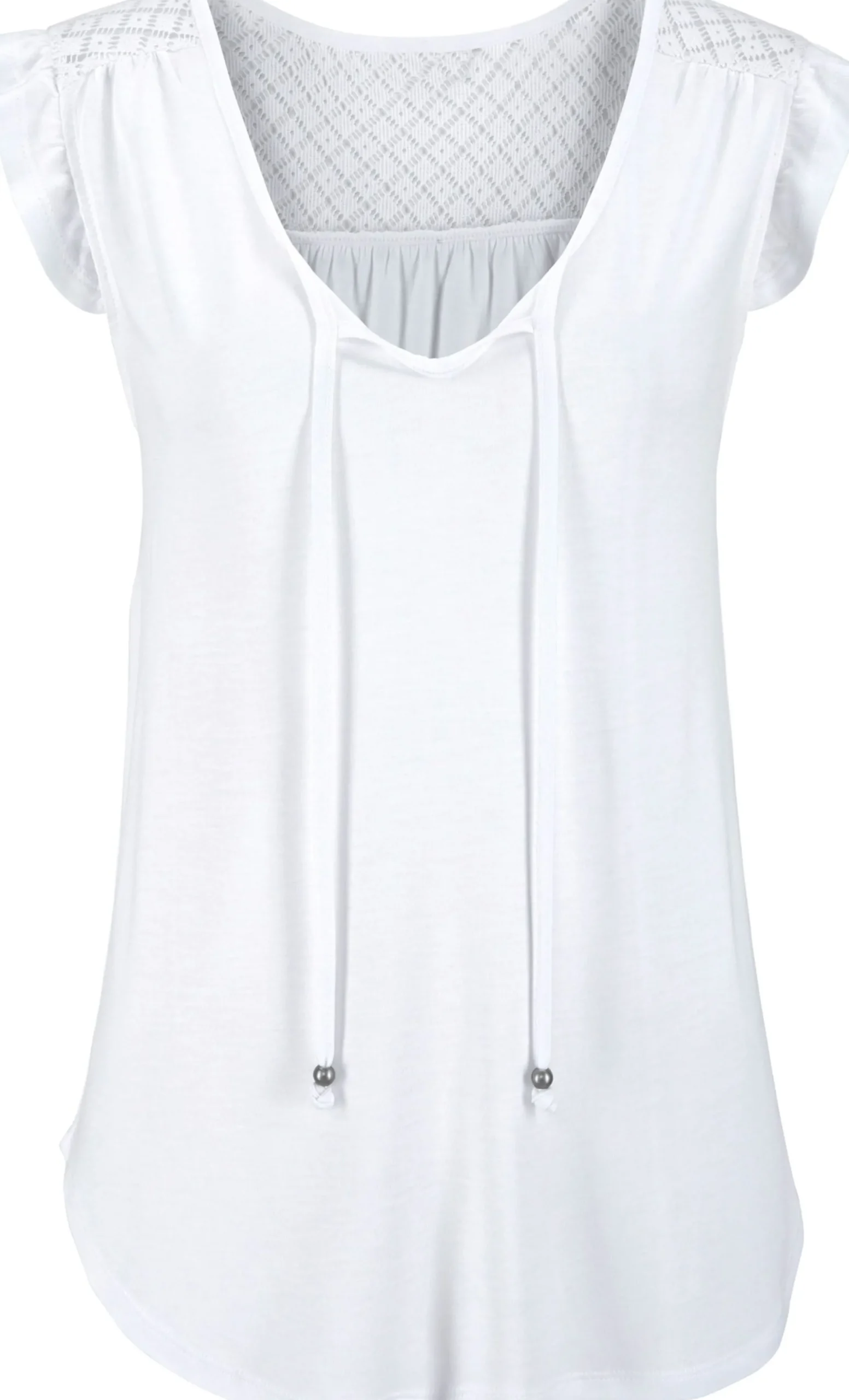 Strandmode|Buffalo Strandshirt weiß