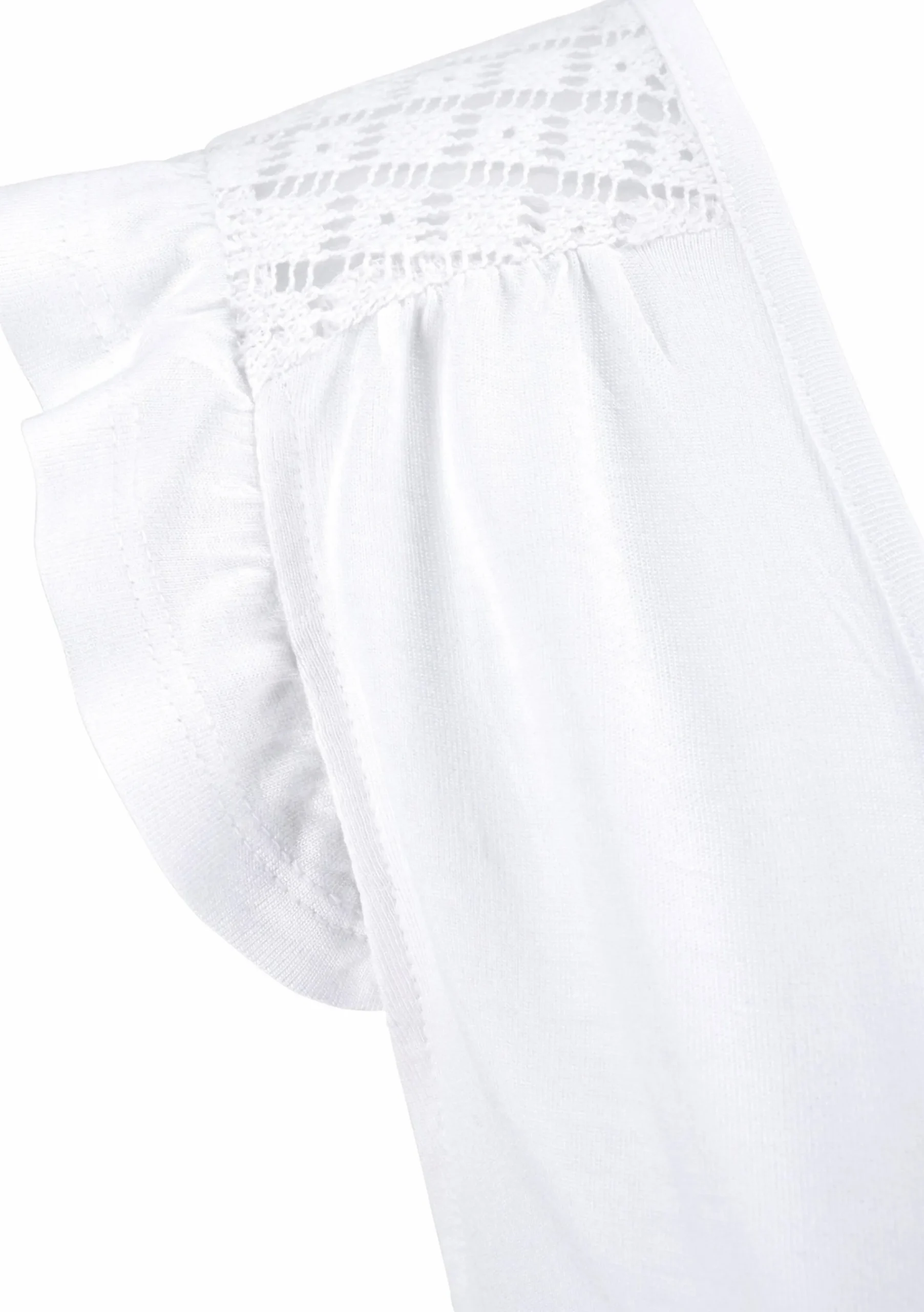 Strandmode|Buffalo Strandshirt weiß