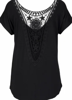 Shirts|LASCANA Strandshirt schwarz