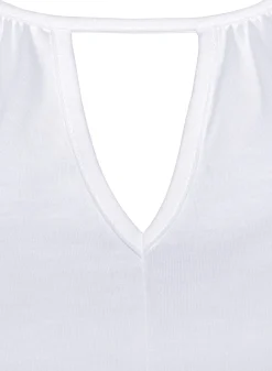 Strandmode|Shirts|Buffalo Strandtop weiß