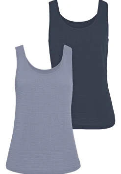 Shirts|Vivance Strandtop rauchblau,navy