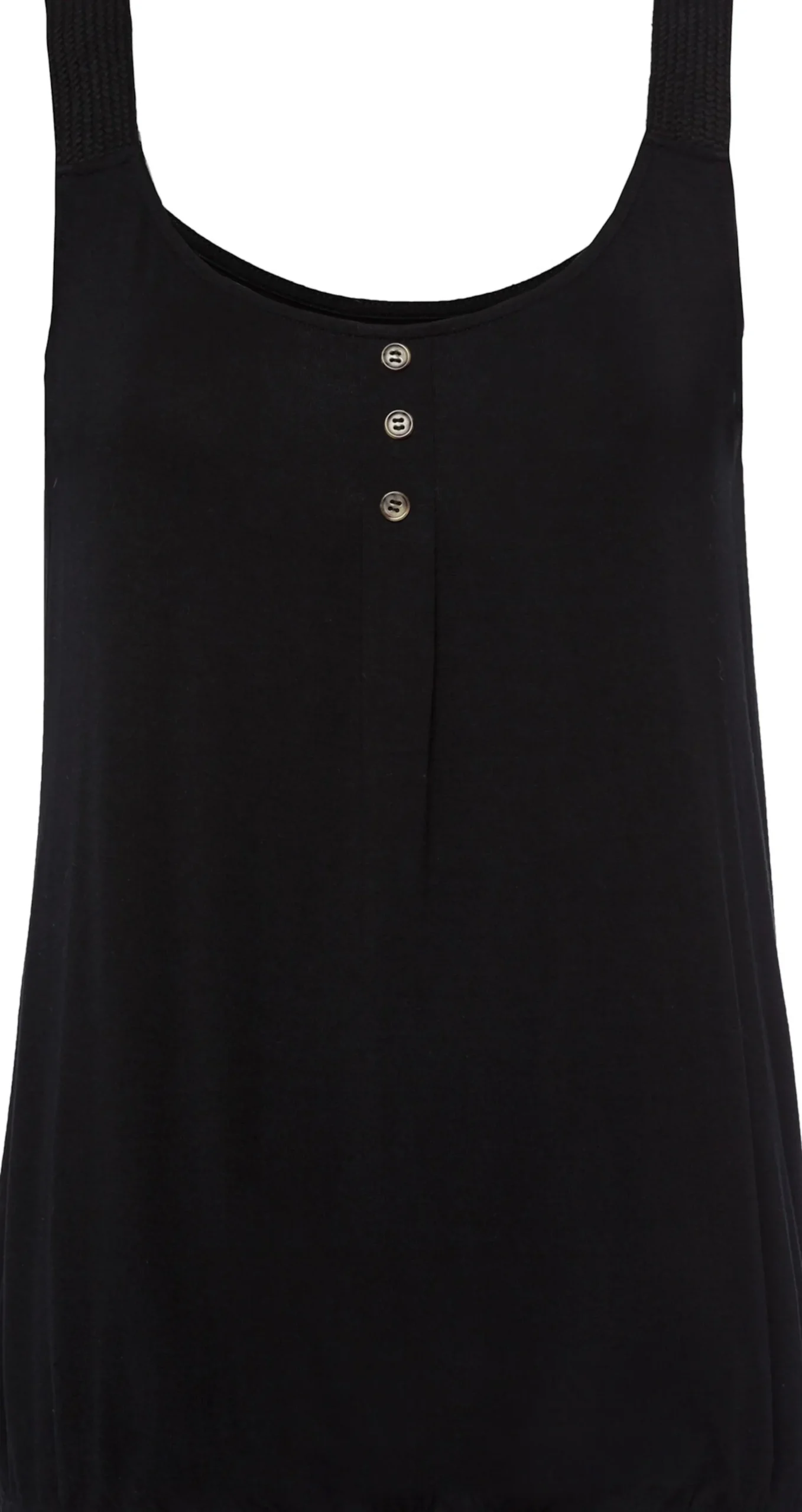 Strandmode|LASCANA Strandtop taupe,schwarz