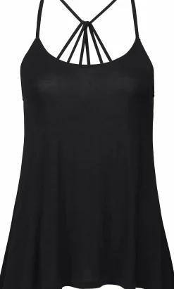 Strandmode|Buffalo Strandtop schwarz