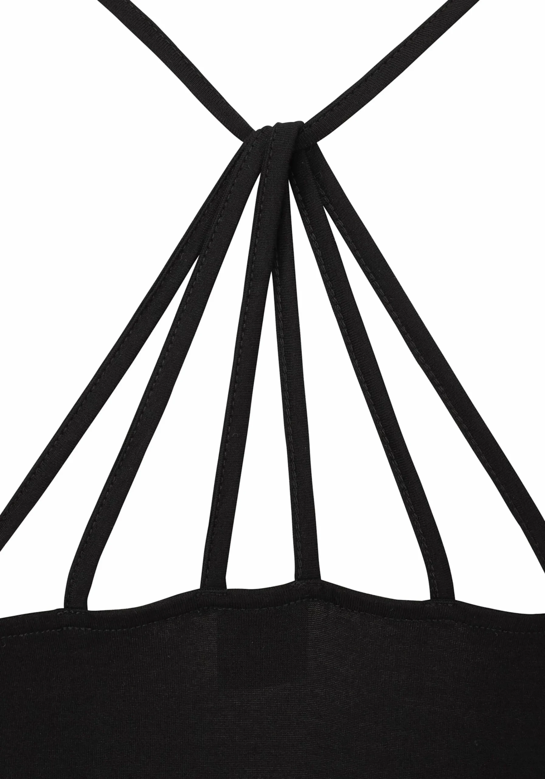 Strandmode|Buffalo Strandtop schwarz