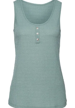 Shirts|Vivance Strandtop mint,creme