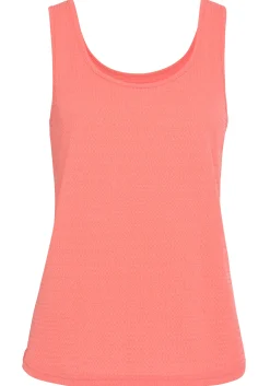 Strandmode|Shirts|Vivance Strandtop apricot,türkis
