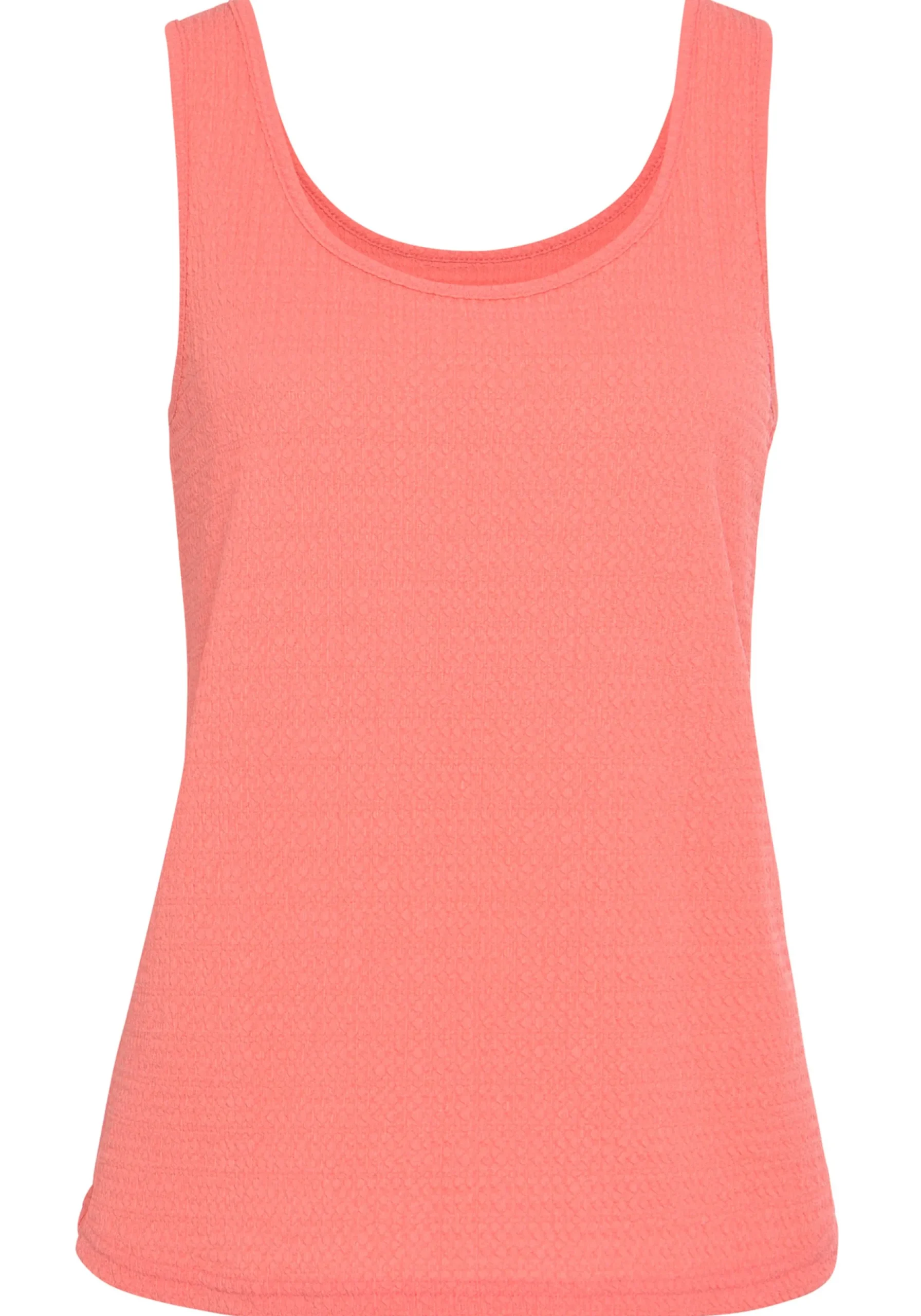 Strandmode|Shirts|Vivance Strandtop apricot,türkis