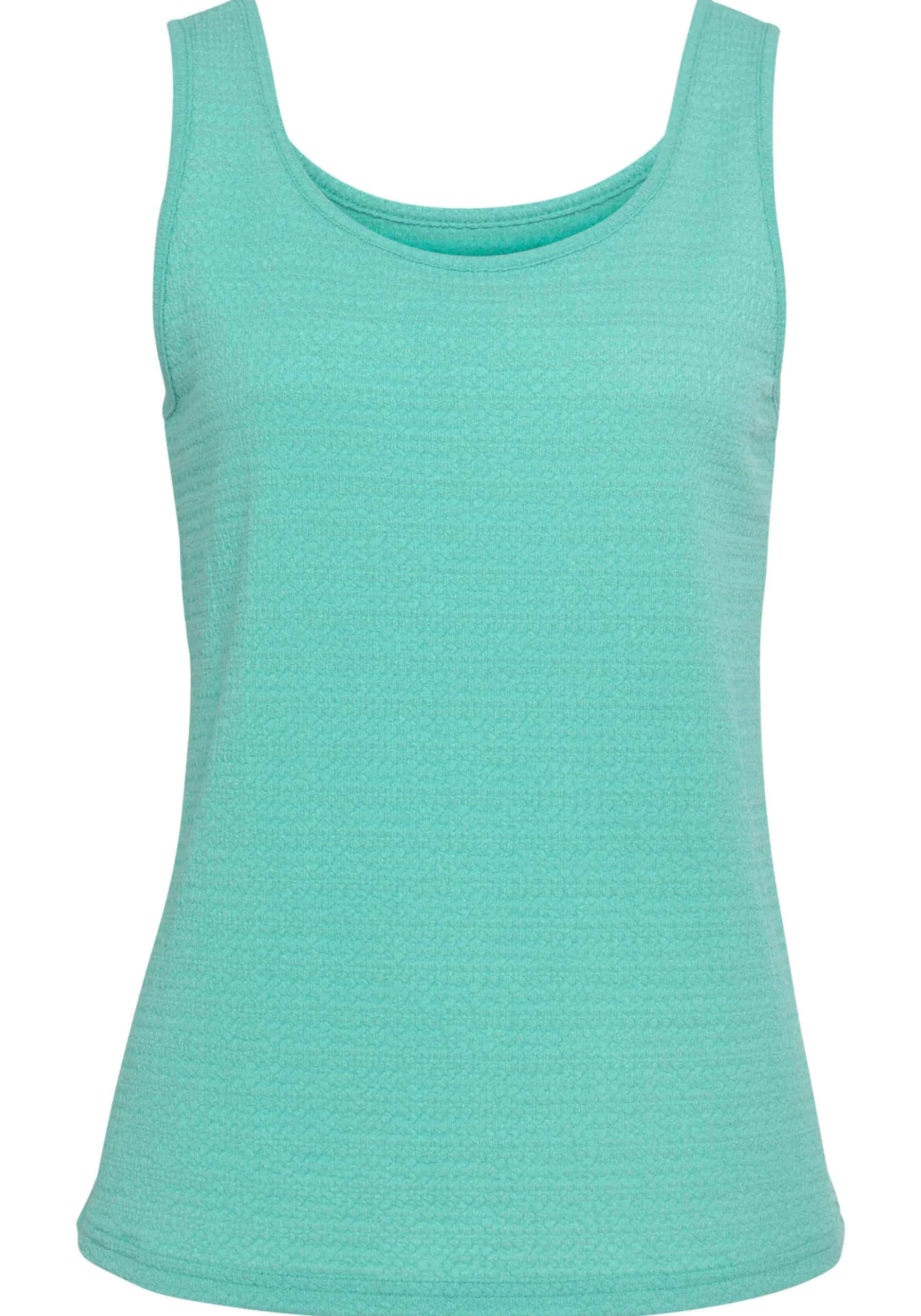 Strandmode|Shirts|Vivance Strandtop apricot,türkis