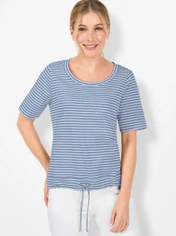 Shirts| Streifenshirt bleu-gestreift