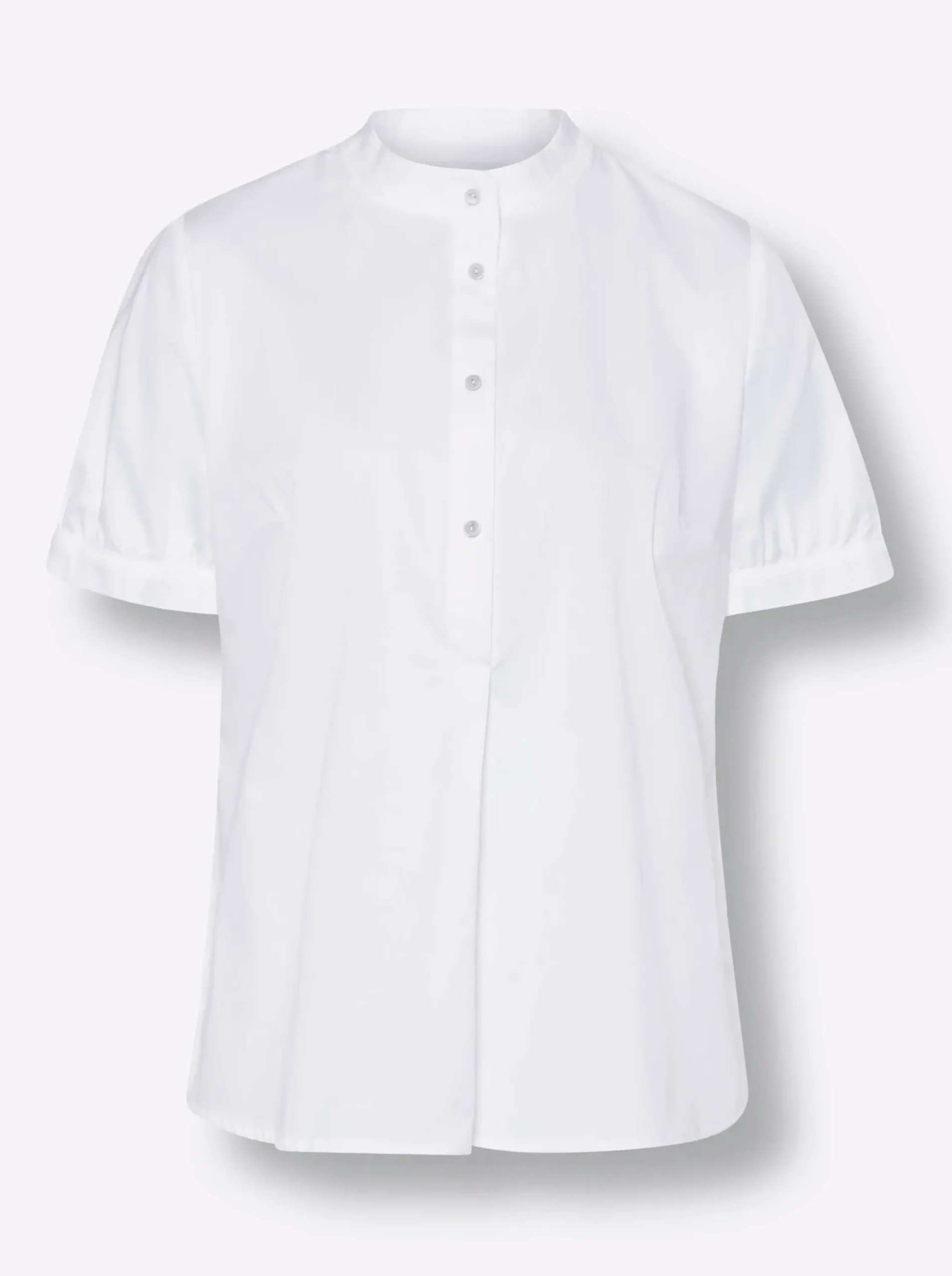 Blusen|heine Stretchbluse ecru